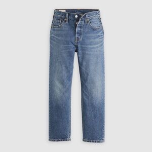 Levi's Women's Cropped Blue Jeans